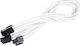 Silverstone 8-Pin EPS - 4 Pin EPS Cable 0.3m Μαύρο PP07-EPS8W SST-PP07-EPS8W