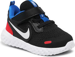 Nike Αθλητικά Παιδικά Παπούτσια Running Revolution 5 Black / White / University Red