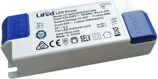 Geyer Τροφοδοτικό LED Ισχύος 24W για Panel