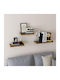 Shelf Wall Sophia Brown 40x20x3.8cm