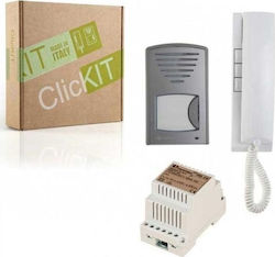Geyer Geyer Hauskommunikation Audio-Gegensprechanlage Set 4+1 Kabel