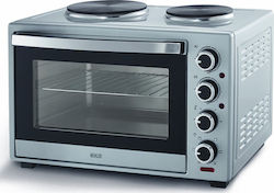 Muhler MN-3819S Ηλεκτρικό Φουρνάκι 38lt με 2 Εστίες
