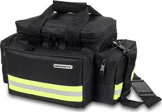 Elite Bags Isoliert Medizinischer Rucksack Erste Hilfe Emergency's Light in Schwarz Farbe