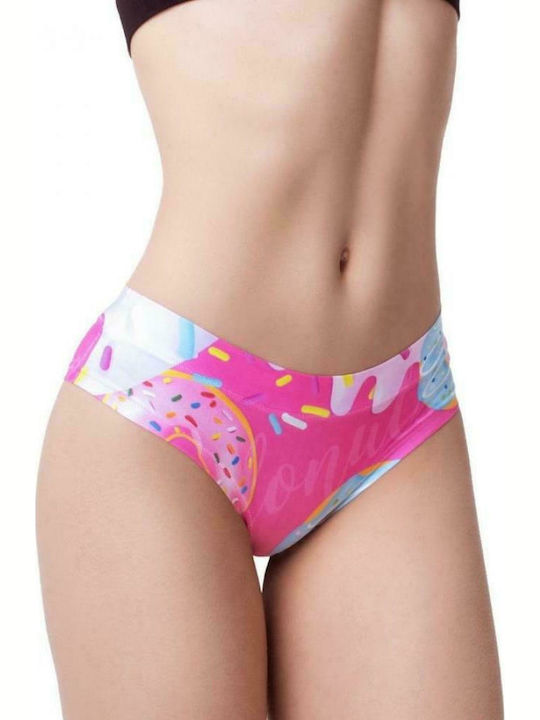 MeMeMe Donut Care Women's Slip Fuchsia