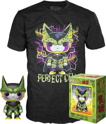 Funko Pop! Tees Animație: Dragon Ball Z - Perfect Cell Varianta produsului (M)