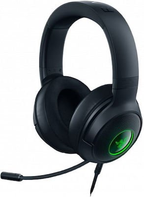 Razer Kraken V3 X Über Ohr Gaming-Headset mit Verbindung USB Schwarz