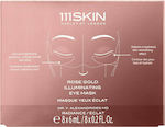 111Skin Rose Gold Illuminating Eye 8 x 6ml Face Brightening Mask 48ml