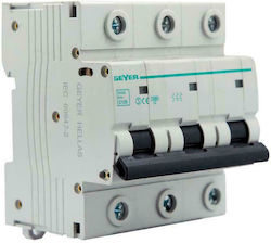 Geyer Αυτόματη Ασφάλεια 125A Τριπολική AC EH325C Geyer Αυτόματη Ασφάλεια 125A Τριπολική AC EH325C