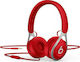 Beats EP Wired On Ear Headphones Red