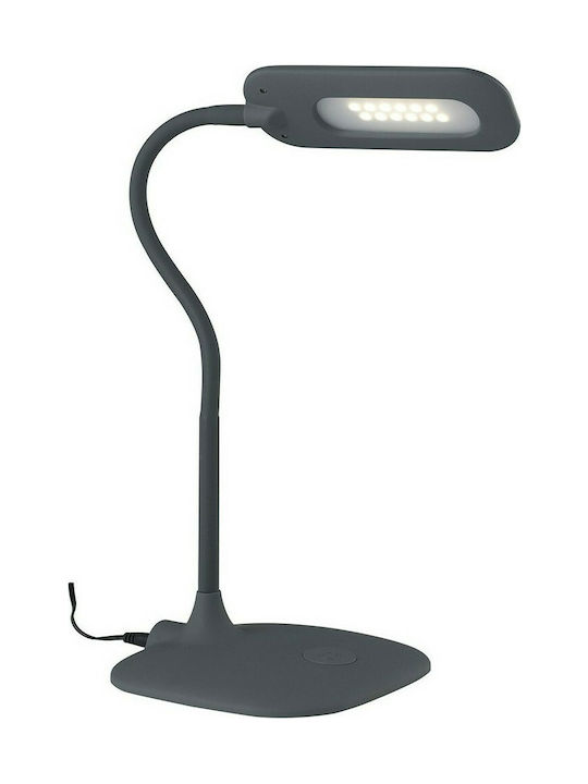 Fan Europe LEDT-Darwin-Grey LED Office Lamp wit...