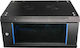 Extralink Επιτοίχια Καμπίνα Rack 4U 60x45cm Μαύρο EX.2886