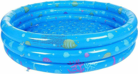 INTIME Children's Inflatable PVC Pool 150x150x40cm Στρογγυλή