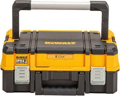 Dewalt TSTAK Εργαλειοθήκη Χειρός Πλαστική με Ταμπακιέρα και Αφρολέξ Π55xB37xΥ41cm