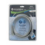 Viospiral Inox Shower Hose with Water-Saving Filter Silver 175cm