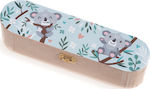 Christening Favor with Pencil Case Κοάλα made of Wood