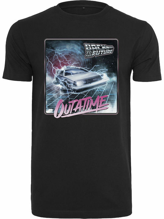 Merchcode Back To The Future Outatime T-Shirt Black
