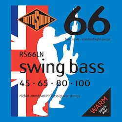 Rotosound Swing Bass 66 Set Corzi Pentru Bas Nichel Wound 45 - 100 Standard Light Rotosound Swing Bass 66 Set Corzi Pentru Bas Nichel Wound 45 - 100 Standard Light