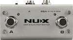 NUX Dual Pedale Fußschalter E-Gitarre und E-Bass