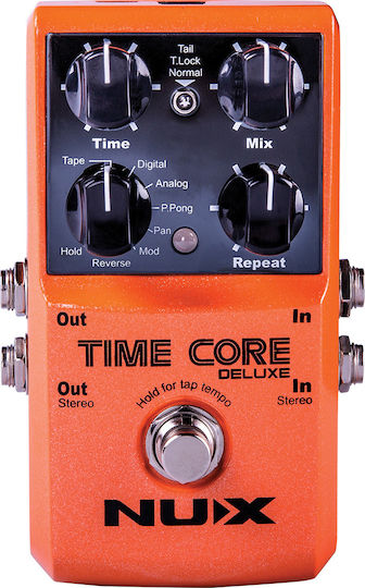 NUX Time Core Deluxe TIMECOREDLX Pedală Efectul Întârziere Chitară electrică