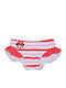 Stamion Μαγιό Minnie Mouse Kids Swimwear Swim Briefs White