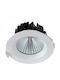 Geyer Στρογγυλό Χωνευτό LED Panel 35W με Φυσικό Λευκό Φως 4000K 22.5εκ.