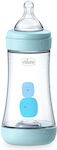 Chicco Plastic Bottle Perfect 5 Anti-Colic with Silicone Nipple for 2+ months Ciell 240ml 1pcs