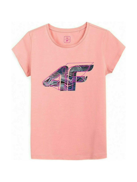 4F Kids T-shirt Pink