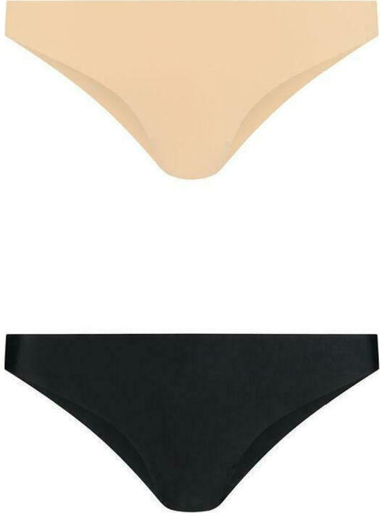 Bye Bra Invisible Brazilian 2 Pack Brazil 2Pack χωρίς Ραφές
