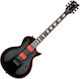 ESP LTD GH-600EC Ηλεκτρική Κιθάρα με HH Διάταξη Μαγνητών Black με Θήκη