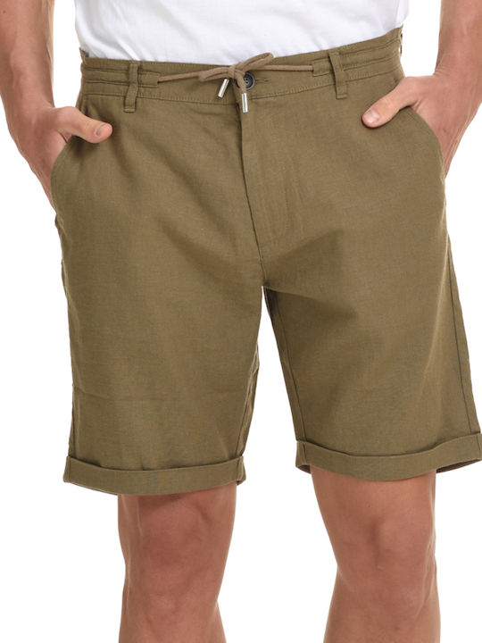Splendid Men's Chino Monochrome Shorts Khaki