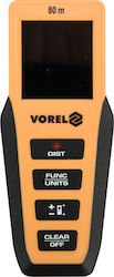 Vorel Laser Distance Meter 81794 cu Capacitate de Măsurare până la 80m