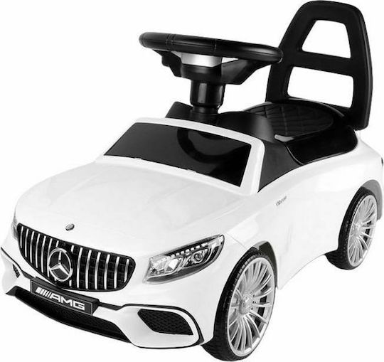 Ecotoys Mercedes Amg with Led and Sounds 5528 Baby Push Walker Ride On White