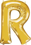 Χρυσό μπαλόνι Foil Γράμμα R Anagram (58 X 81)cm