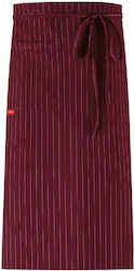 Toma Youniform Ποδιά Kellner Taille Argo Rot