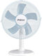 Primo PRTF-80509 Ventilator De Masă 45W Diametru 30cm Alb