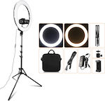 LR-455 Ring Light 46cm with Tripod Floor and Mobile Holder