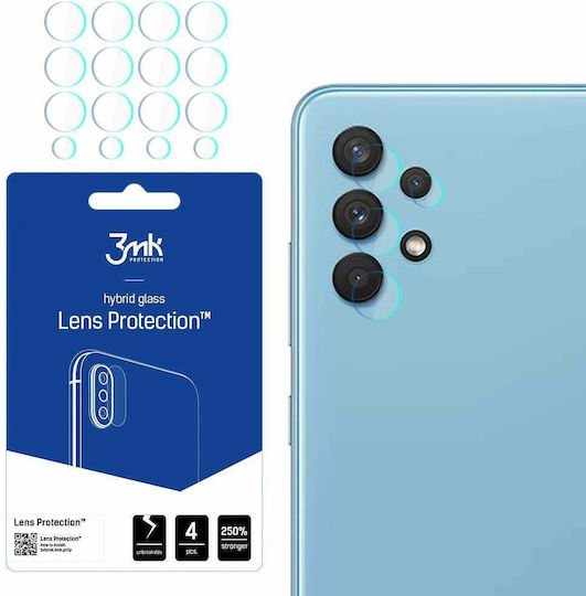 3MK Lens Protection Προστασία Κάμερας Tempered Glass Διάφανο για το Galaxy A32 4G