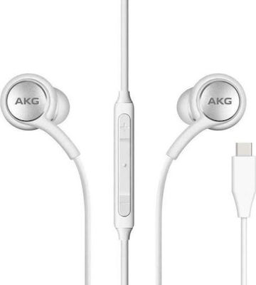 Samsung Tuned by AKG EO-IG955 In-ear Handsfree με Βύσμα USB-C Λευκό