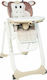 Chicco Polly 2 Start Foldable Highchair with Metal Frame & Fabric Seat Monkey