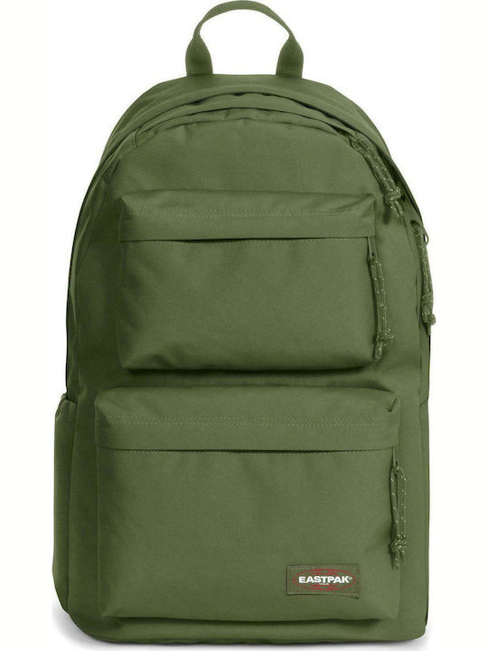 Eastpak Padded Double Ierburi întunecate Ghiozdan Școlar de Spate Școala gimnazială- liceu în culoarea Negru 24Litri