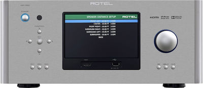 Rotel RSP-1582 Προενισχυτής Home Cinema 4K 7.1 Καναλιών Ασημί