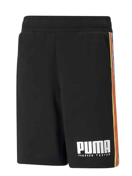 PUMA Kids' Athletic Shorts/Bermudas Tape Black