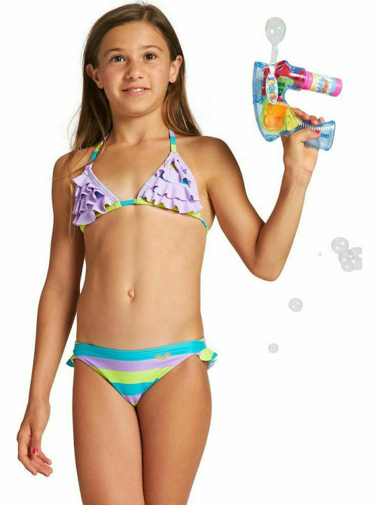 Arena G Sweetie Jr Triangle Bikini Fille - Ensemble Deux Pièces Protection UV