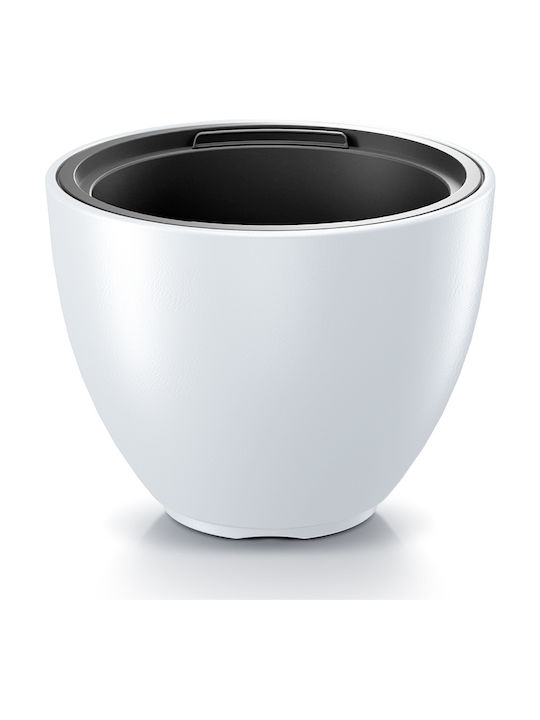 Prosperplast Γλάστρα Heos Flower Pot 29.8x23cm in White Color DBHEM300-S449