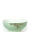 Cryspo Trio Cereal Serving Bowl Round made of Porcelain Green with Diameter 16cm