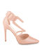 Famous Shoes Pumps mit Stiletto-Absatz Beige