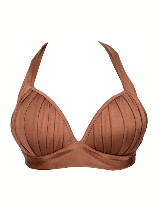Rock Club BP-2152 Sutien Bikini Cupe C Bronz
