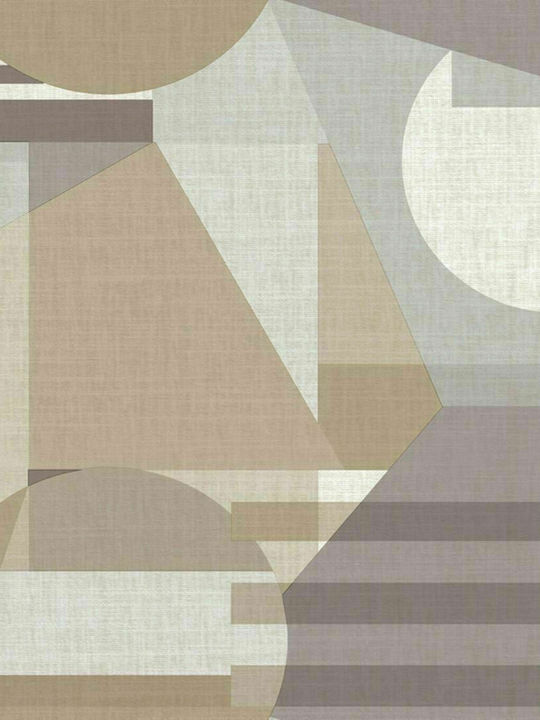 Wallpaper Vinyl Beige L1005xW53cm Washable