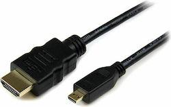 StarTech HDMI-Kabel HDMI 1.4 HDMI-Stecker - Mikro-HDMI-Stecker 1m Schwarz