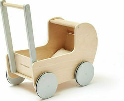 Kids Concept Puppenwagen Ξύλινο Καρότσι για Κούκλες aus Holz 50,5 cm cm.